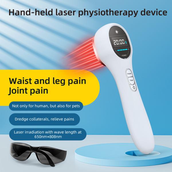 Dispositivo de Terapia de Luz Vermelha Portátil 650nm 808nm Painel de Terapia de Luz Laser