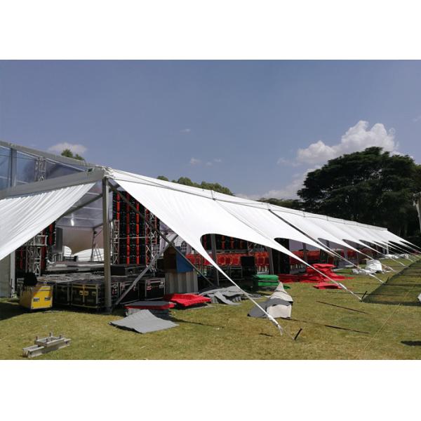 UV Proof Promotion 15x20m Clear Outdoor Tent With Side Flaps