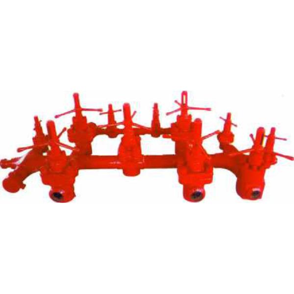 Well Drilling Oil Wellhead Equipment Drilling Fluid Manifold Alloy Steel Material