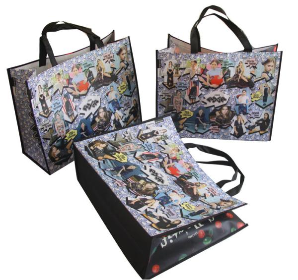 Nonwoven Fabric Carrier Bags For Garments , Sew On Name Labels
