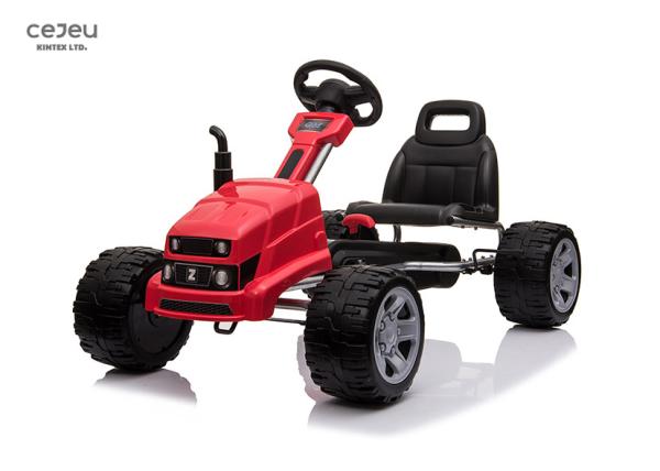 13.7KG Red Pedal Go Karts For 12 Year Olds With Strong Frame