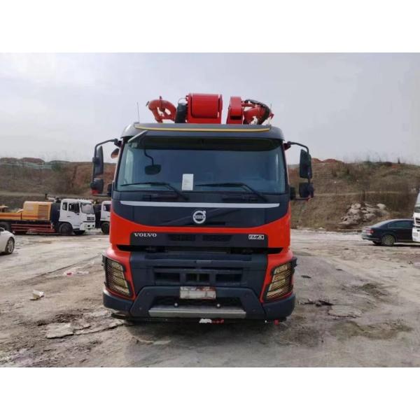 Usine de batch de béton de 67 m avec châssis Volvo 2020 et camion de pompe à béton d'occasion de 47 m