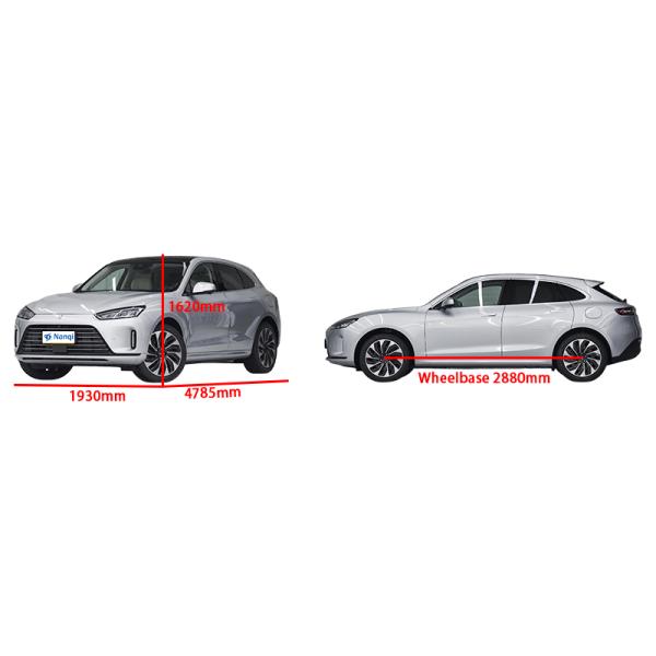 Новый экологически чистый электромобиль Huawei AITO M5 с левым приводом