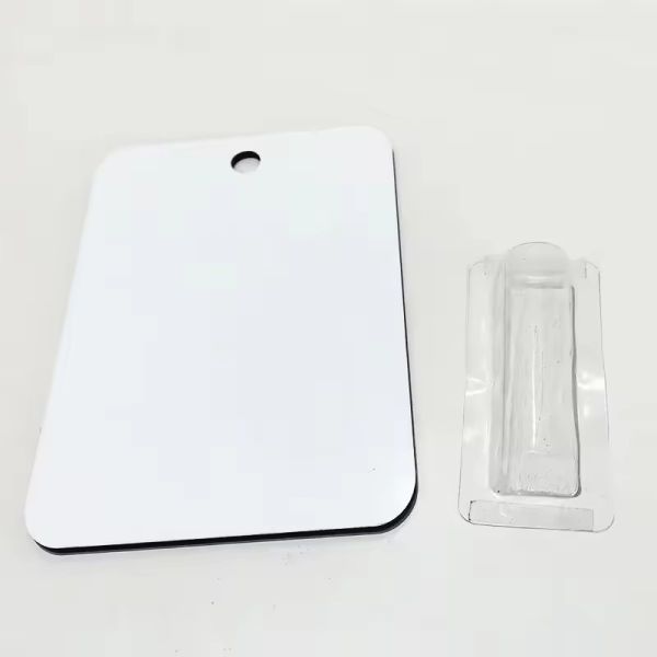 Sublimation Blank MDF Cash Card With Plastic Money Holder