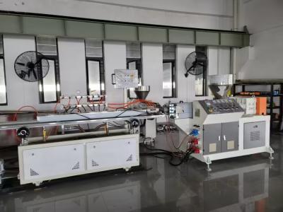 CE ABS Profile Extrusion Machine , AC Motor Furniture Profile Extrusion Machine