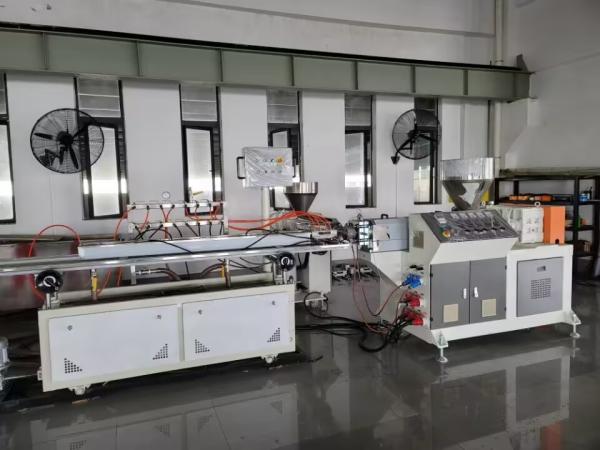 PP Plastic Profile Extrusion Machine for Furniture 65mm Screw Dia