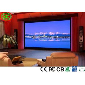 Крытая полная реклама стены разрешения 4K цвета ультра высокая видео- привела экран