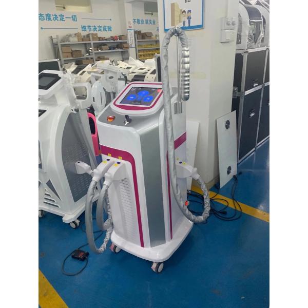 3 en 1 máquina del retiro del pelo del laser del OPT de Elight Rf Pico Laser Ipl para el retiro del punto de la edad