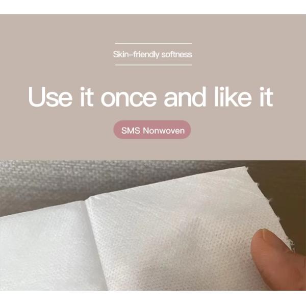 25gsm-45gsm Hospital Bed Pads Disposable Non Woven Bed Sheet Roll For Stretchers