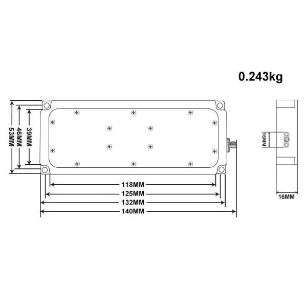 Module d'amplificateur de puissance RF de 50 à 1000 MHz
