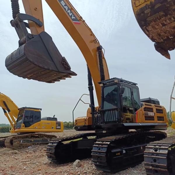 48 Ton SANY SY485H Used Excavator Digger with Original Hydraulic Pump and Consumption