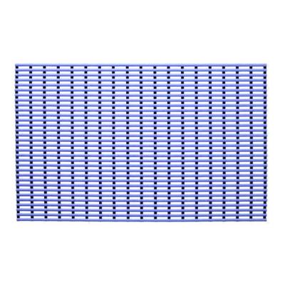 Toilets Two Layers Blue Non Slip Anti Fatigue Mat 90CMx120CM