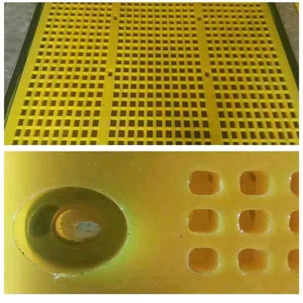 Malha modular da tela do poliuretano