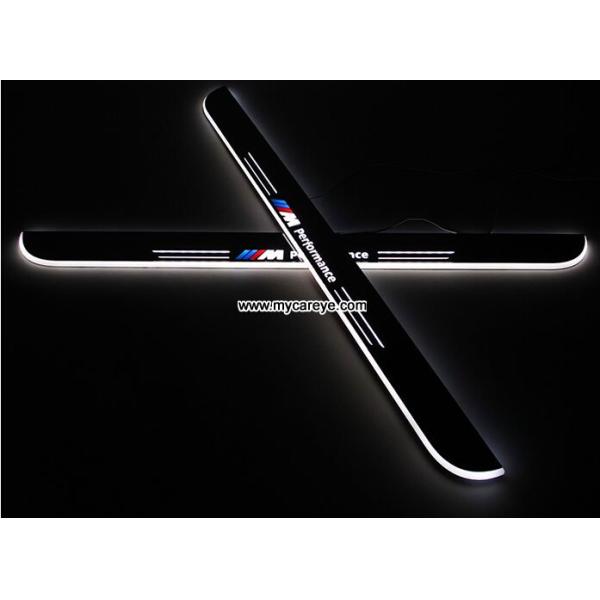 BMW Z4 Car accessory stainless steel scuff plate door sill plate light LED