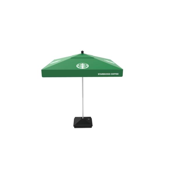 Parasol Printed Patio Umbrellas , Promotional Branded Beach Umbrella