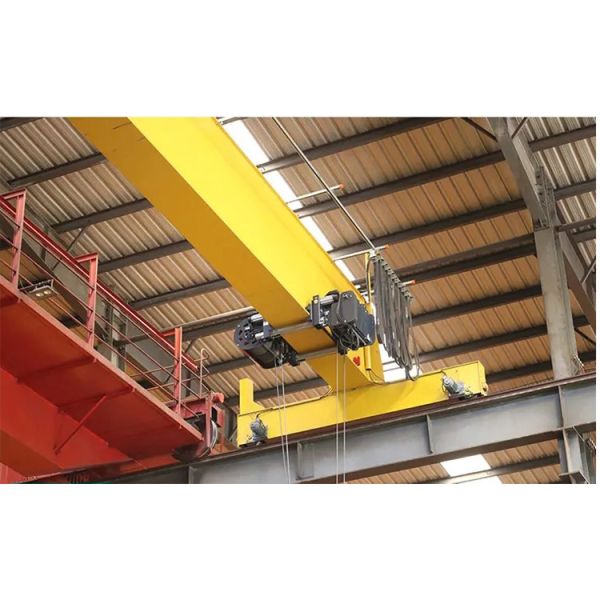 Box Shape Girder Type HD European Low Headroom Single Girder Bridge Crane 5T Power Source Clients Requirments Customized