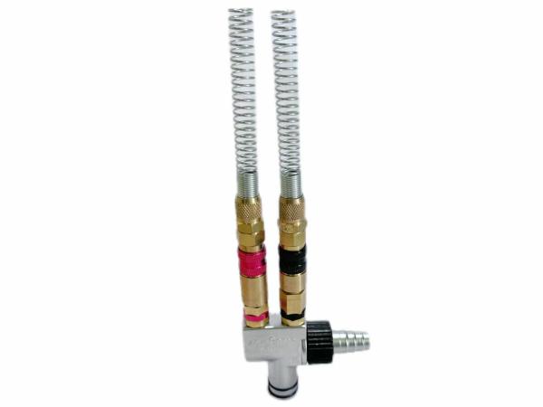 Sistema de recubrimiento de polvo de substrato de acero con cambio rápido de color Gema Optiflex 2B Electrostático