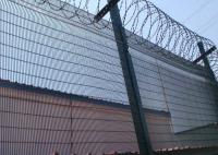 O metal grampeia cerca Welded Mesh Security Fencing do roubo de 70*70mm a anti