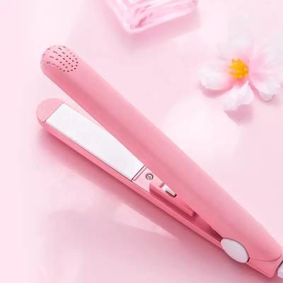 2 em 1 Straightener liso 25W do cabelo do ferro das placas de alumínio 360 graus Rotatable