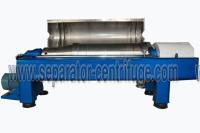 Equipamento contínuo do centrifugador do filtro da bacia de Sharples para a secagem do estrume da galinha