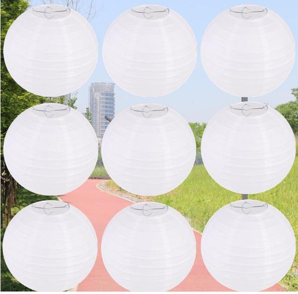 White Lantern Wholesale, Spot Wedding Paper Lanterns, Children's Drawing Lanterns, Customized Handmade DIY Lighting