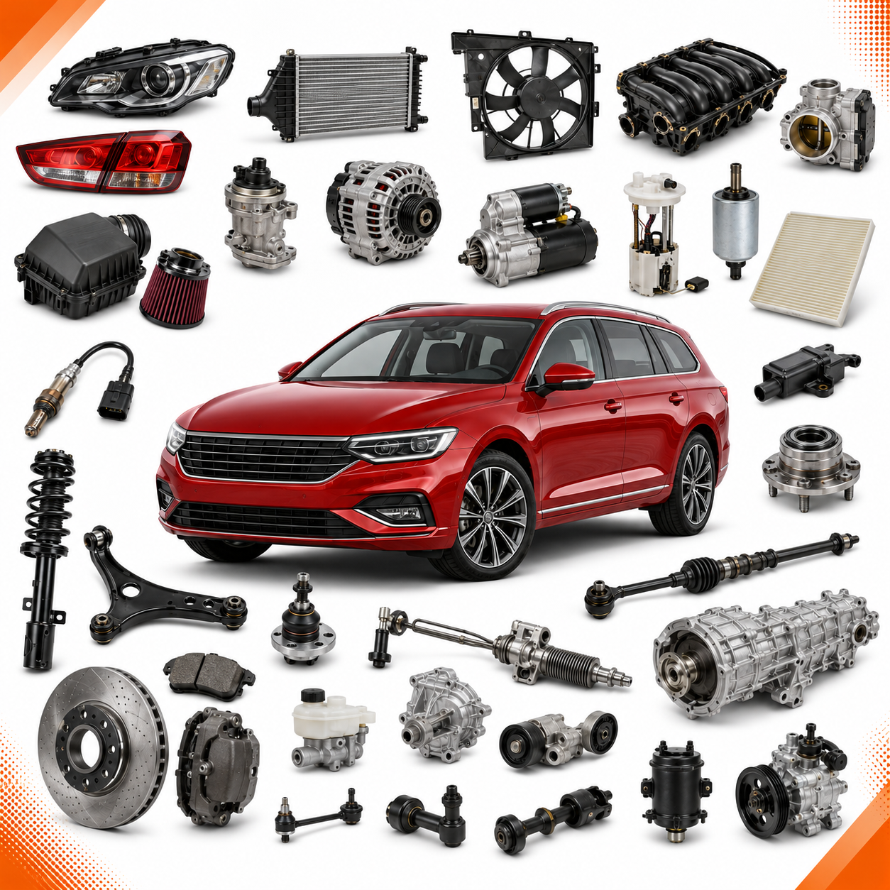 Aluminum Alloy SS Auto Transmission System Exhaust Oxygen Sensor MHK100728 Lambda Sensor