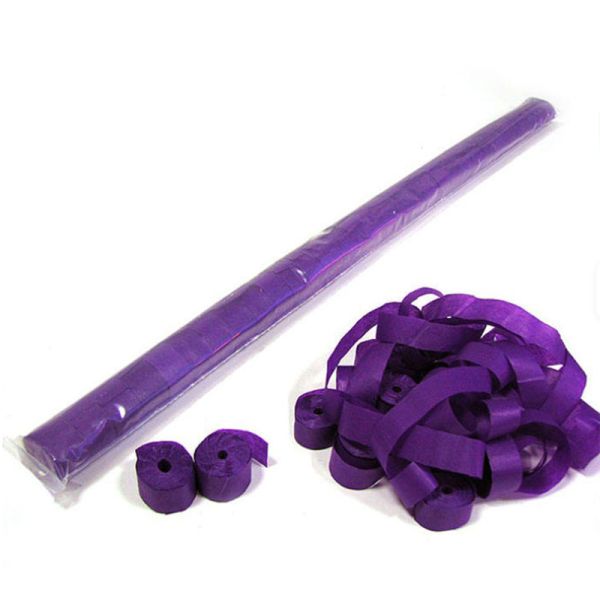 Fire Resistant 2cm*10m/roll Non-toxic Confetti Ribbons and Stage Streamers for Confetti Blaster Machines