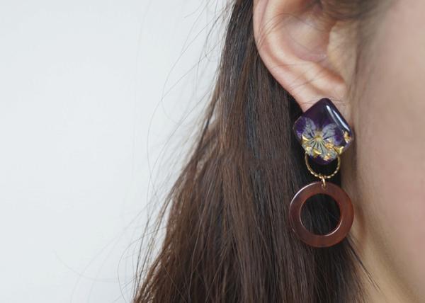 Iceland Halo Yellow Cute Earstud Accessories Ring Shape New Design Earrings For Girl