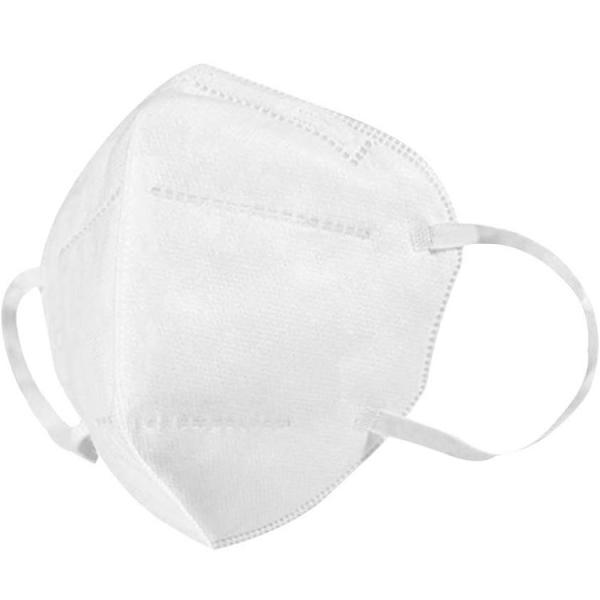 Comfortable N95 Pollution Mask Folded Adjustable Nose Clip High Strength Design