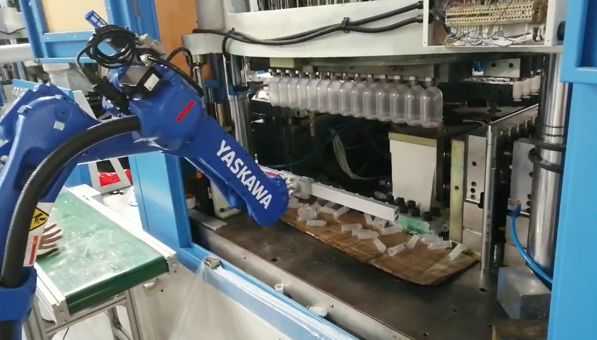 MPL800 использовало робот 4 осей роботов YASKAWA полностью автоматический Palletizing