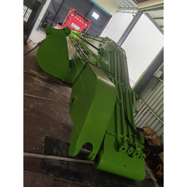 Brazo de empuje de largo alcance personalizado de 28 m para excavadora Kobelco SK480
