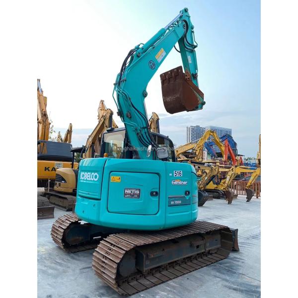 Bomba hidráulica original Usada Kobelco SK75-8 Excavadora pequeña con 2600 horas de trabajo