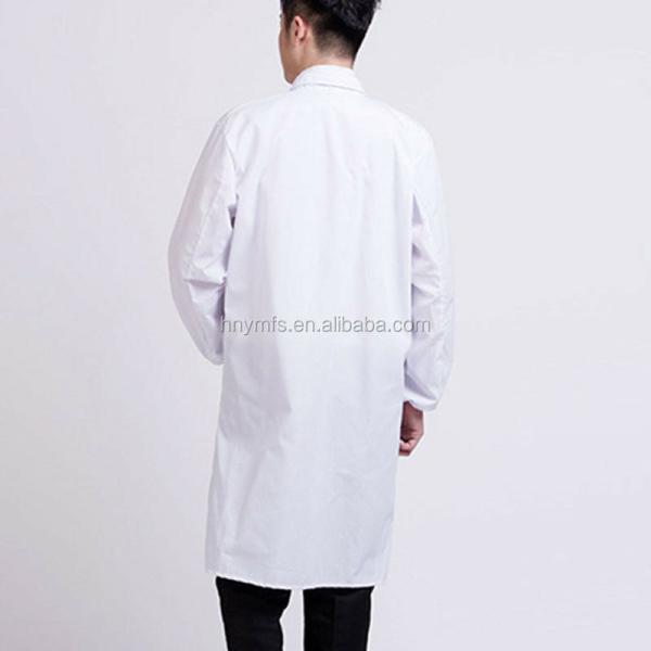 Comfortable Morden Designed Medical Lab Coat Woven Fabric For Women