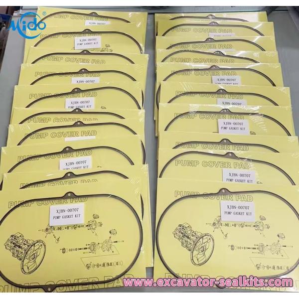 High - Performance XJBN-00707 Hydraulic Pump Gasket Kit Compatible with Excavator Hydraulic Pump