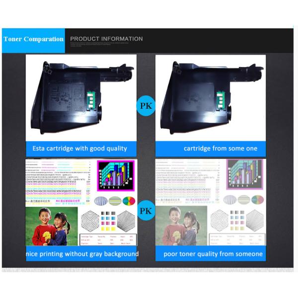 Черный набор тонера Кйосера для картриджа для принтера 1040, страница Кйосера Экосыс ФС лазера 2 500