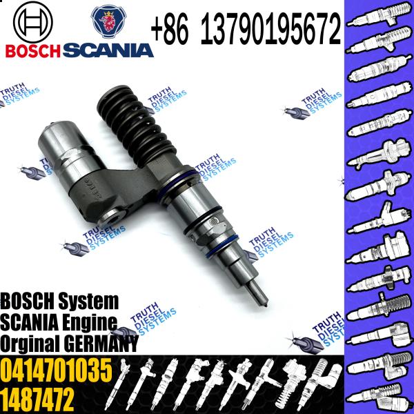 Injetor BOSCH 0414701035 0414701060 Combustível Diesel Unidade de bomba 0414701035 0414701060 1487472 para motor Scania 15.6