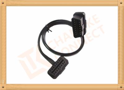 Custom 1-15M Automotive Flat OBD Obd Extension Cable 16 Pin Odb2 Extension Cable