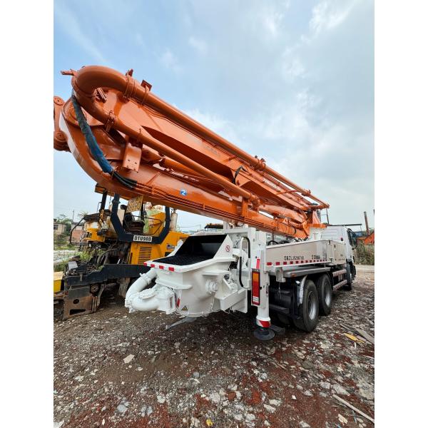 ZOOMLION 2013 Year Concrete Pump Truck 38 M For Sale Used But Stable Condition