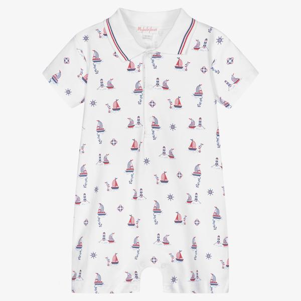 Baby boys summer clothes 100% cotton Polo Collar Baby Romper custom bodysuits Printed Body Suit Baby clothes for Newborn