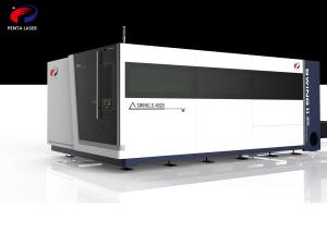 Laser do CNC da estrutura do pórtico que corta o equipamento, máquina de corte r