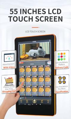 Snack Soda Drink Smart Automatic Vending Machine For Gym School Market