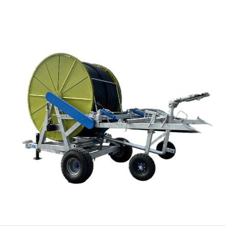 Agricultural Reel Sprinkler Irrigation System 14-34 m3/h For Watering