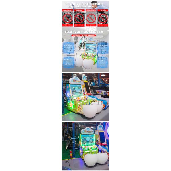 Hardware 2 Players Fish Game Machine / Video Game Machine With Seat