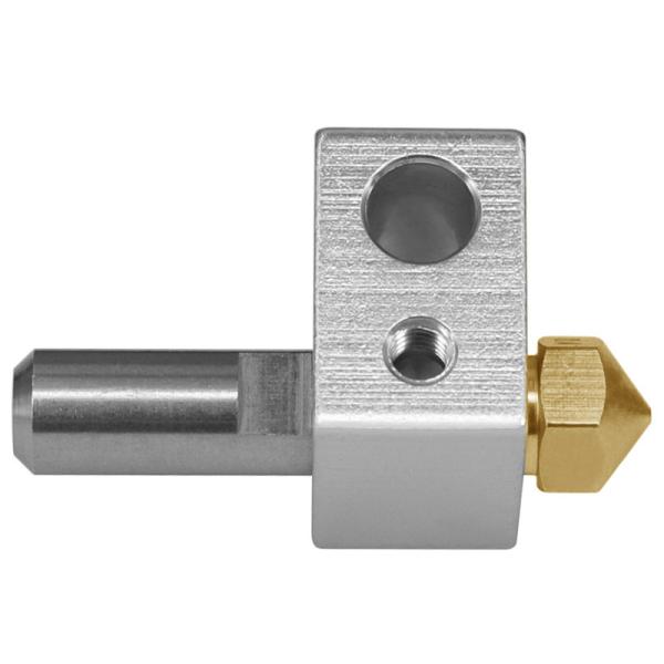 Silver 0.5mm 0.8mm MK10 3D Printer Extrusion Head Stainless Steel