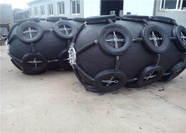 Comprimento 50Kpa pneumático Marine Fender de borracha de ISO17357 1m