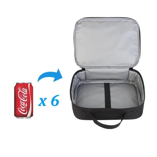 Sac de pique-nique à sublimation thermique portable pour étudiants et adultes