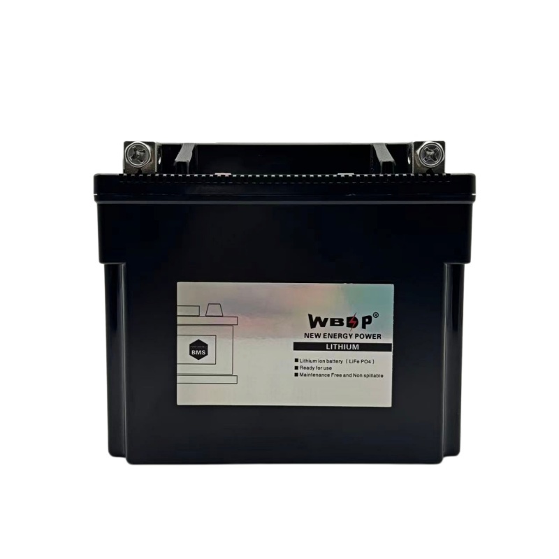 Rechargeable Lithium Motorcycle Battery 12.8V 6AH Lithium Ion Motorcycle Battery For Motorcycle Starting