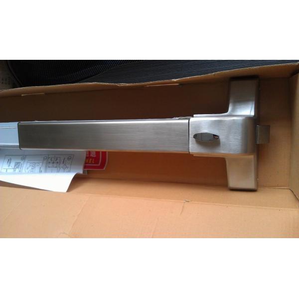 Double Door Push Bar Exit Device Prevent Shock 1024mm Length UL Listed JS-1510P