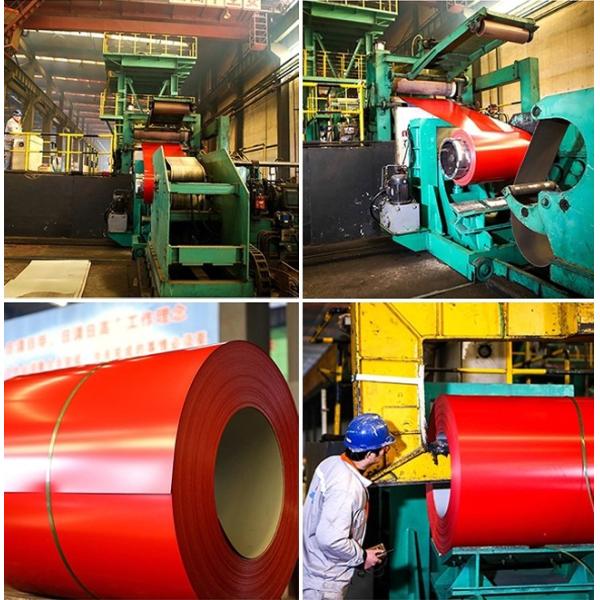 Astm A792 Galvalume 0.35mm Prepainted Color Coated Steel Coil