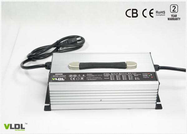 Intelligent 35A 48 Volt Lithium Battery Charger DC Output Isolated From AC Input